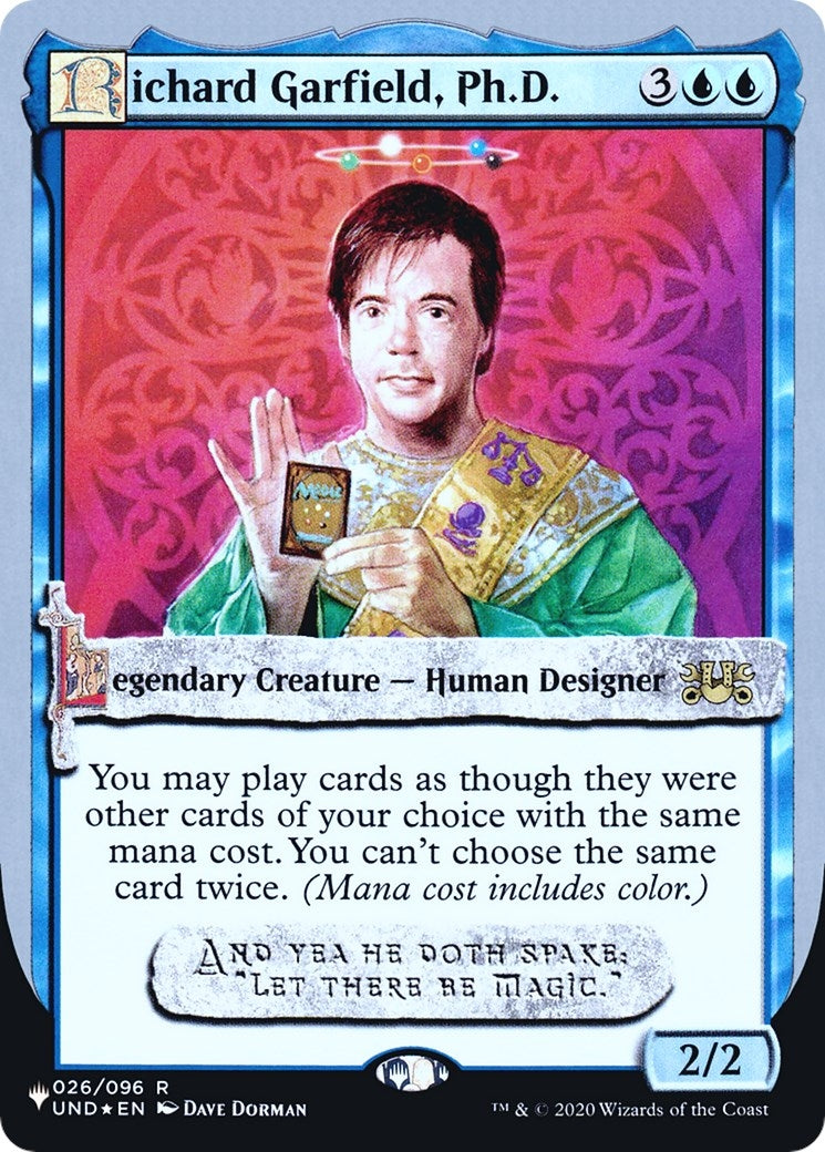 Image for Richard Garfield, Ph.D. (026/096) [The List Reprints] - Magic: The Gathering