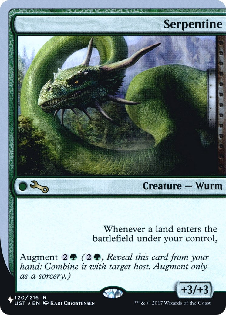 Image for Serpentine (120/216) [The List Reprints] - Magic: The Gathering