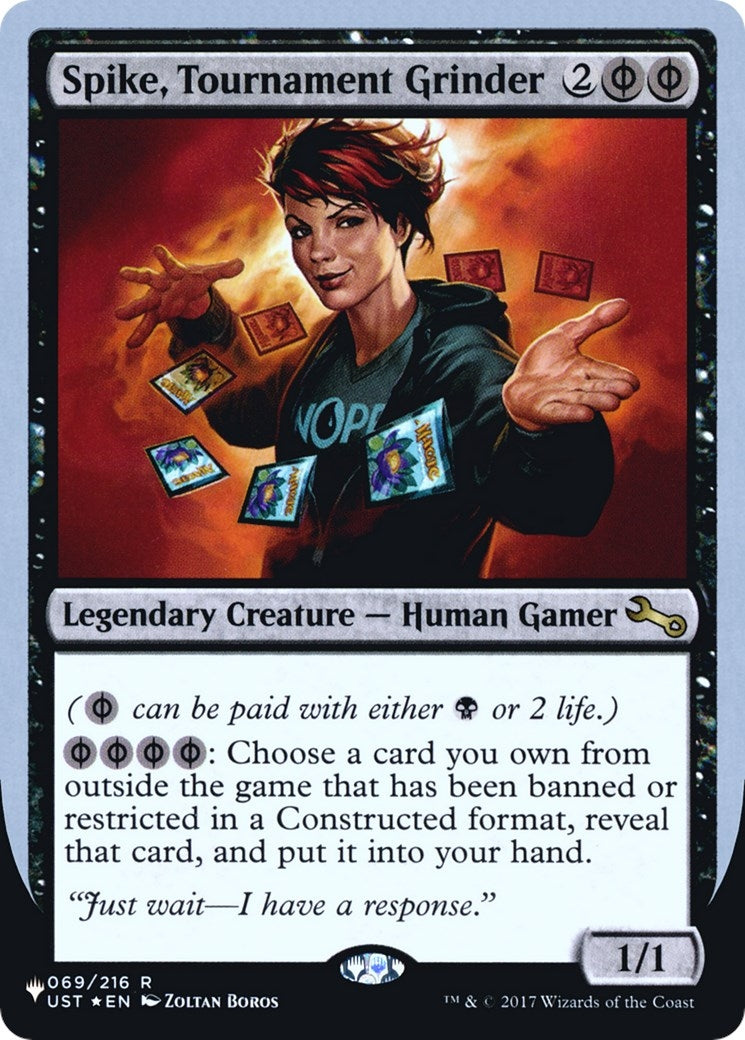 Image for Spike, Tournament Grinder (069/216) [The List Reprints] - Magic: The Gathering