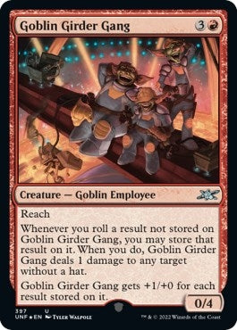 Image for Goblin Girder Gang (Galaxy Foil) (397) [Unfinity] - Magic: The Gathering