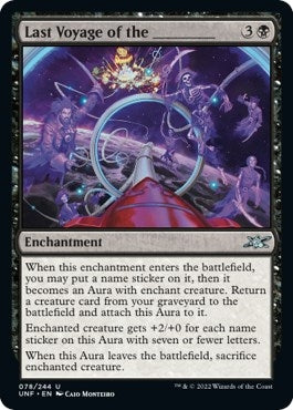 Image for Last Voyage of the _______ (78) [Unfinity] - Magic: The Gathering