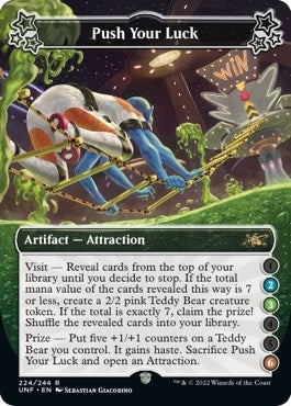 Image for Push Your Luck (2-3-6) (224) [Unfinity] - Magic: The Gathering