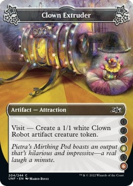 Image for Clown Extruder (4-6) (204) [Unfinity] - Magic: The Gathering