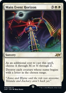 Main Event Horizon (19) [Unfinity]