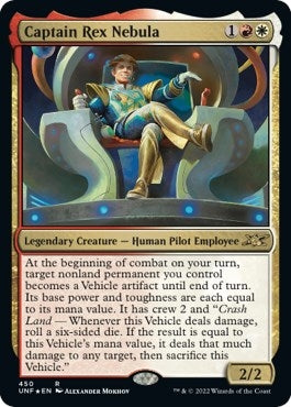 Image for Captain Rex Nebula (Galaxy Foil) (450) [Unfinity] - Magic: The Gathering
