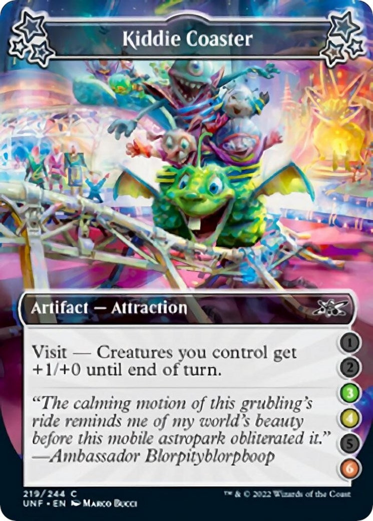 Image for Kiddie Coaster (3-4-6) (219) [Unfinity] - Magic: The Gathering