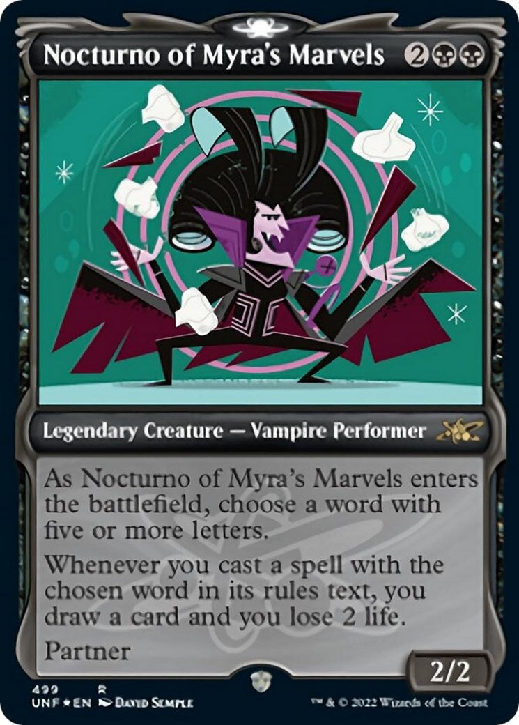 Image for Nocturno of Myra's Marvels (Showcase) (Galaxy Foil) (499) [Unfinity] - Magic: The Gathering
