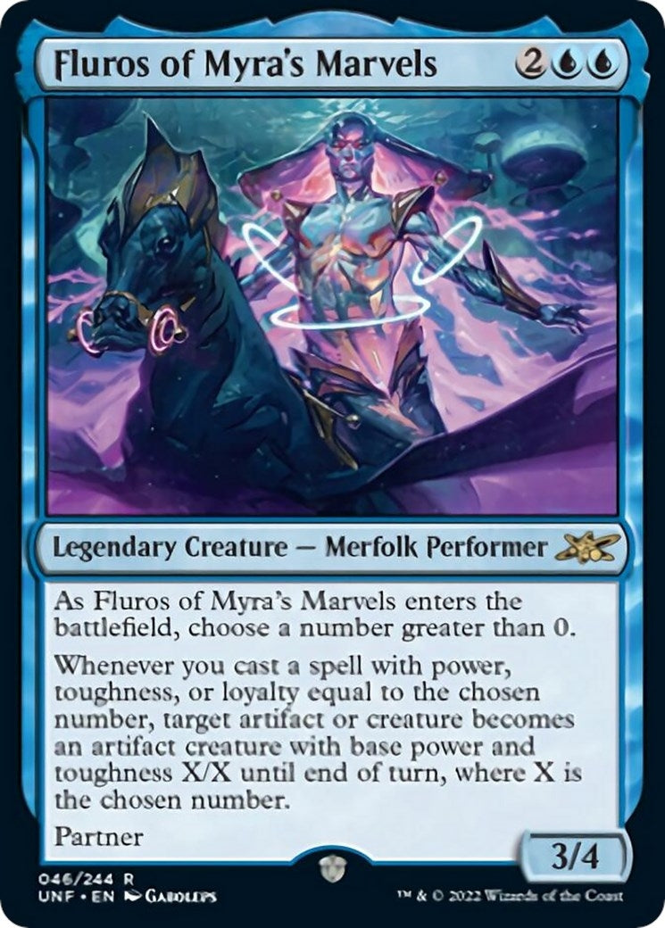 Image for Fluros of Myra's Marvels (46) [Unfinity] - Magic: The Gathering