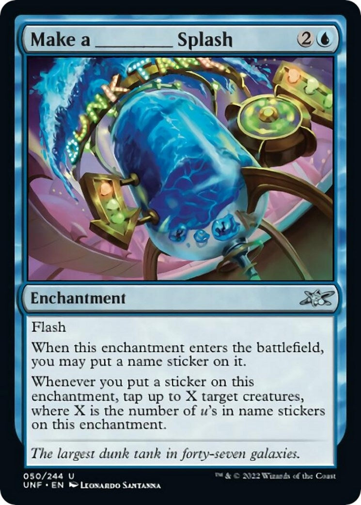 Image for Make a _____ Splash (50) [Unfinity] - Magic: The Gathering