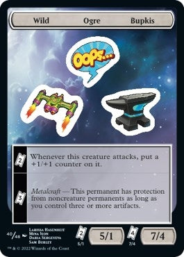 Image for Wild Ogre Bupkis (40) [Unfinity] - Magic: The Gathering