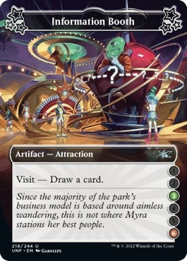 Image for Information Booth (3-6) (218) [Unfinity] - Magic: The Gathering