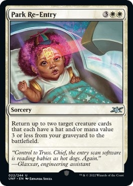 Image for Park Re-Entry (22) [Unfinity] - Magic: The Gathering