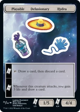 Image for Playable Delusionary Hydra (30) [Unfinity] - Magic: The Gathering