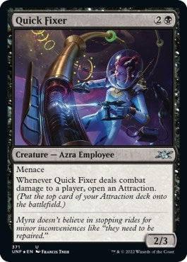 Image for Quick Fixer (Galaxy Foil) (371) [Unfinity] - Magic: The Gathering