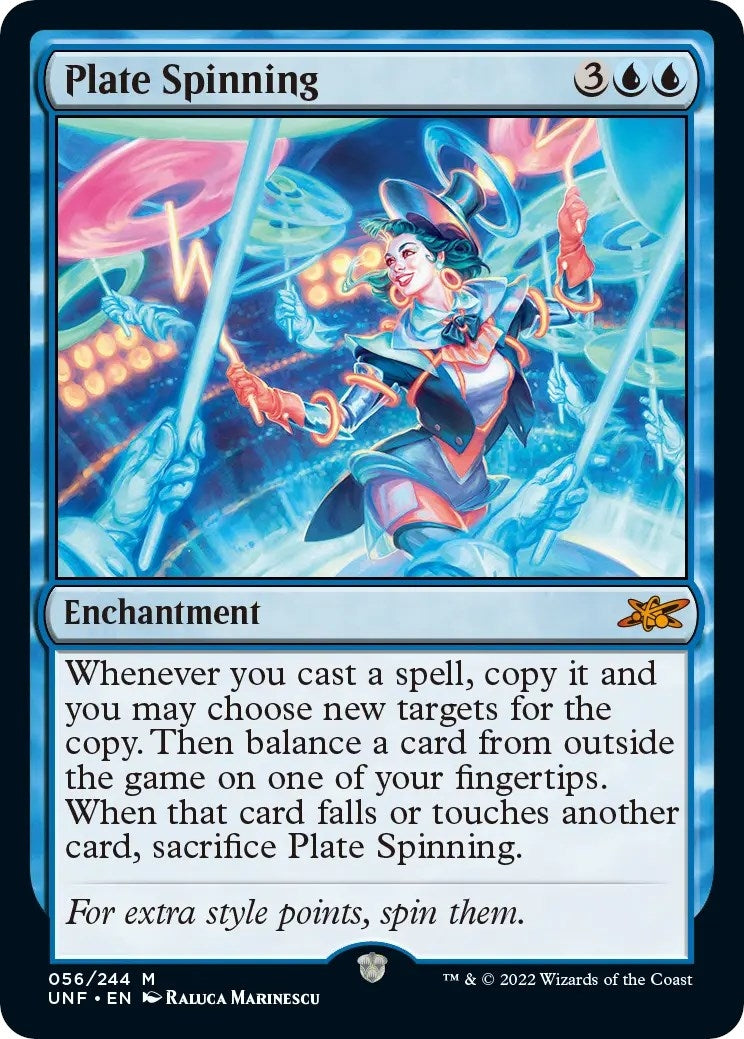 Image for Plate Spinning (56) [Unfinity] - Magic: The Gathering