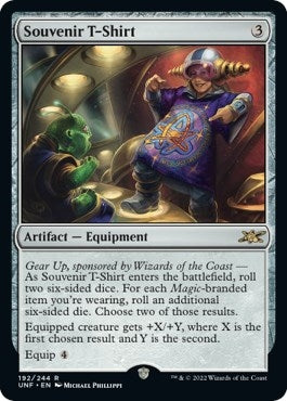 Image for Souvenir T-Shirt (192) [Unfinity] - Magic: The Gathering
