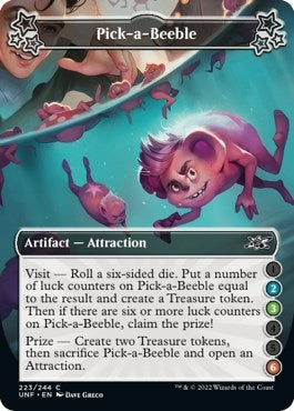 Image for Pick-a-Beeble (2-3-6) (223) [Unfinity] - Magic: The Gathering