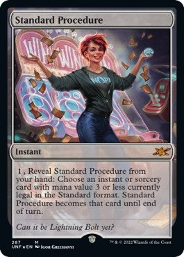 Image for Standard Procedure (Galaxy Foil) (287) [Unfinity] - Magic: The Gathering
