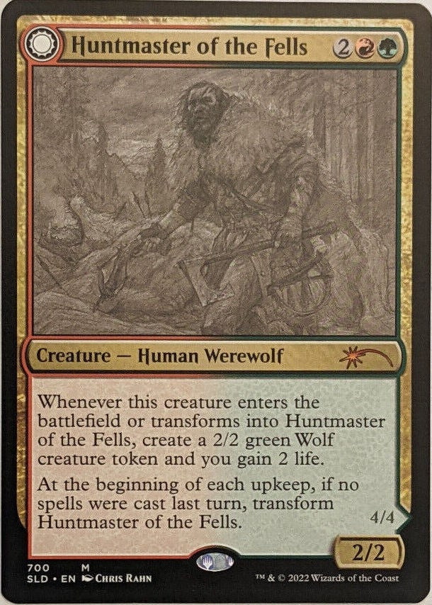 Image for Huntmaster of the Fells (Sketch Showcase) (700) [Secret Lair Drop Series] - Magic: The Gathering