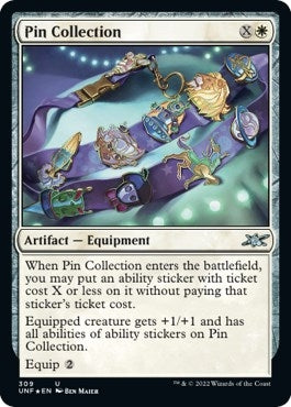 Image for Pin Collection (Galaxy Foil) (309) [Unfinity] - Magic: The Gathering