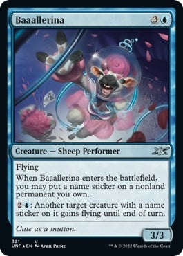 Image for Baaallerina (Galaxy Foil) (321) [Unfinity] - Magic: The Gathering