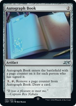 Image for Autograph Book (183) [Unfinity] - Magic: The Gathering