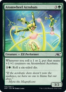 Image for Atomwheel Acrobats (130) [Unfinity] - Magic: The Gathering