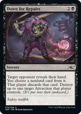 Image for Down for Repairs (73) [Unfinity] - Magic: The Gathering