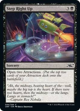 Image for Step Right Up (94) [Unfinity] - Magic: The Gathering
