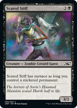 Image for Scared Stiff (90) [Unfinity] - Magic: The Gathering