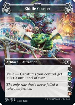 Image for Kiddie Coaster (2-3-6) (219) [Unfinity] - Magic: The Gathering