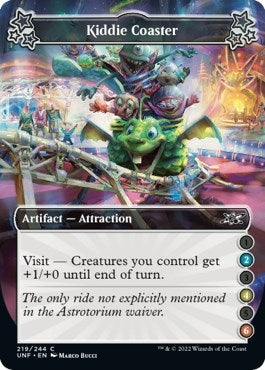 Image for Kiddie Coaster (2-4-6) (219) [Unfinity] - Magic: The Gathering