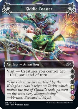 Image for Kiddie Coaster (4-5-6) (219) [Unfinity] - Magic: The Gathering