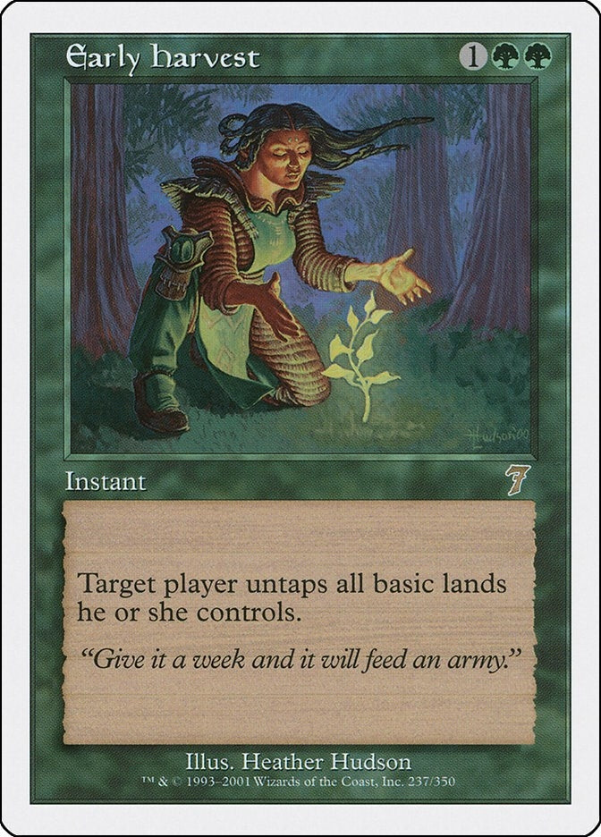 Image for Early Harvest (237) [7th Edition] - Magic: The Gathering