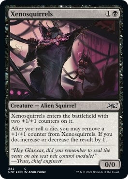 Image for Xenosquirrels (Galaxy Foil) (382) [Unfinity] - Magic: The Gathering