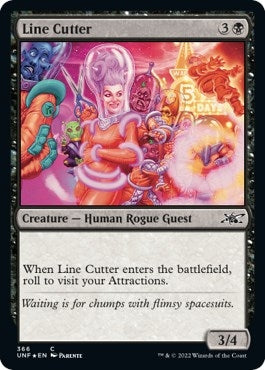Image for Line Cutter (Galaxy Foil) (366) [Unfinity] - Magic: The Gathering