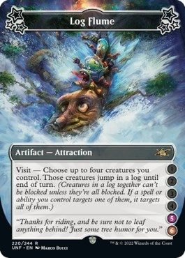 Image for Log Flume (5-6) (220) [Unfinity] - Magic: The Gathering