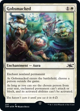 Gobsmacked (Galaxy Foil) (297) [Unfinity]