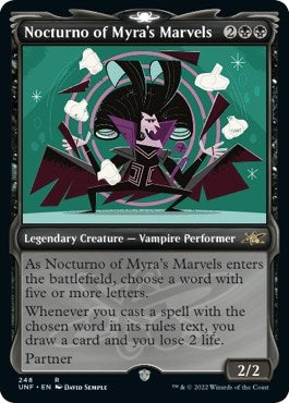 Image for Nocturno of Myra's Marvels (Showcase) (248) [Unfinity] - Magic: The Gathering