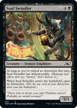 Image for Soul Swindler (Galaxy Foil) (379) [Unfinity] - Magic: The Gathering