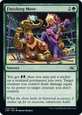 Image for Finishing Move (139) [Unfinity] - Magic: The Gathering