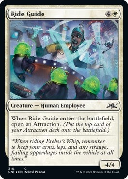 Image for Ride Guide (Galaxy Foil) (310) [Unfinity] - Magic: The Gathering