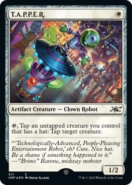 Image for T.A.P.P.E.R. (Galaxy Foil) (317) [Unfinity] - Magic: The Gathering