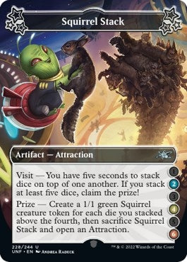 Image for Squirrel Stack (2-4-6) (228) [Unfinity] - Magic: The Gathering