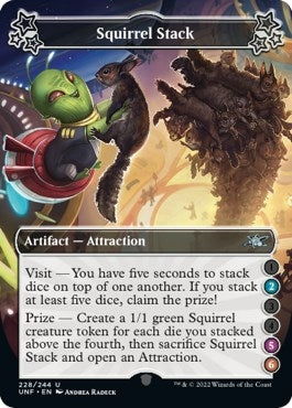 Image for Squirrel Stack (2-5-6) (228) [Unfinity] - Magic: The Gathering