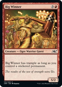 Image for Big Winner (101) [Unfinity] - Magic: The Gathering