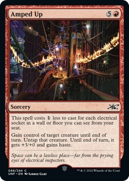 Image for Amped Up (98) [Unfinity] - Magic: The Gathering