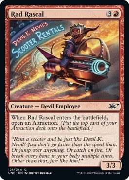 Image for Rad Rascal (121) [Unfinity] - Magic: The Gathering