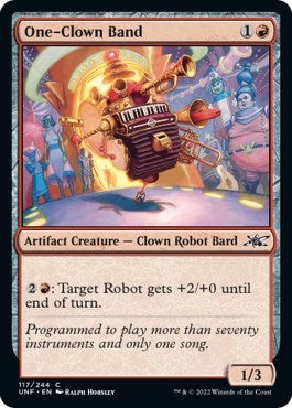 Image for One-Clown Band (117) [Unfinity] - Magic: The Gathering