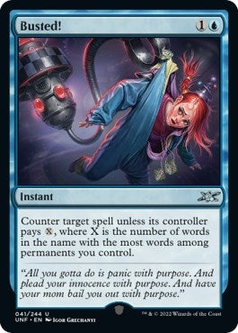 Image for Busted! (41) [Unfinity] - Magic: The Gathering